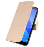 Bookstyle Wallet Cases Hoesje voor Huawei Y5 Lite 2018 Goud
