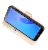 Bookstyle Wallet Cases Hoesje voor Huawei Y5 Lite 2018 Goud