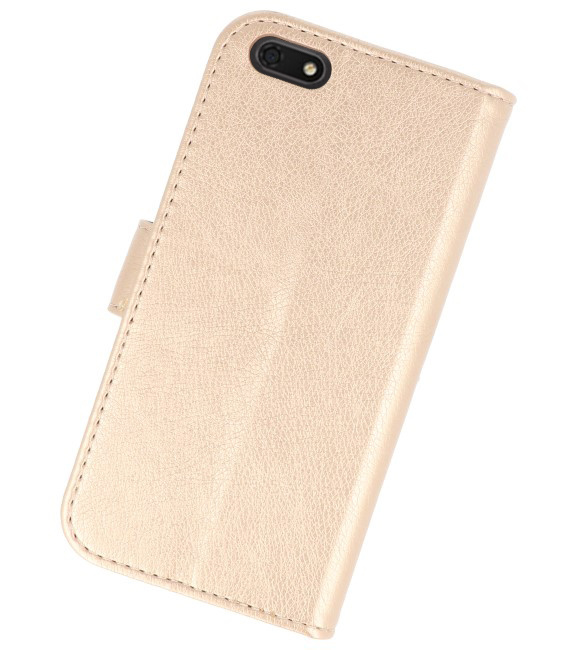 Bookstyle Wallet Cases Case for Huawei Y5 Lite 2018 Gold