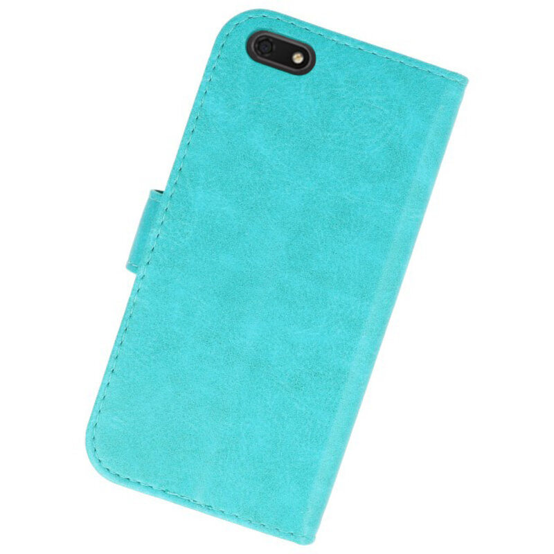 Bookstyle Wallet Cases Taske til Huawei Y5 Lite 2018 Green
