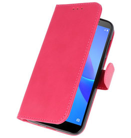 Bookstyle Wallet Cases Case for Huawei Y5 Lite 2018 Pink