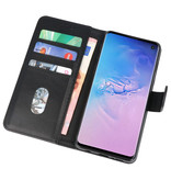 Bookstyle Wallet Cases Hoesje voor Samsung S10 Zwart