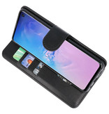 Bookstyle Wallet Cases Hoesje voor Samsung S10 Zwart