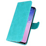 Etuis portefeuille Bookstyle Case pour Samsung S10 Vert