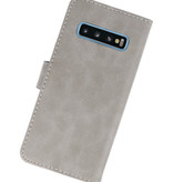 Bookstyle Wallet Cases Case for Samsung S10 Gray