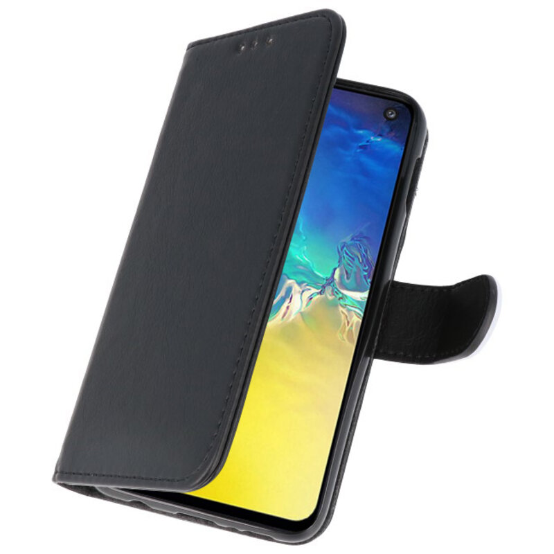 Etuis portefeuille Bookstyle Etui pour Samsung S10e Noir