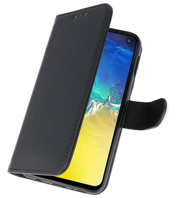 Bookstyle Wallet Cases für Samsung S10e Schwarz