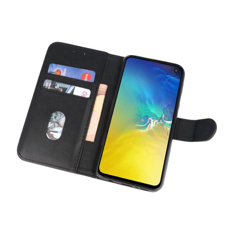 Etuis portefeuille Bookstyle Etui pour Samsung S10e Noir