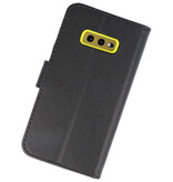 Bookstyle Wallet Cases Hoesje voor Samsung S10e Zwart