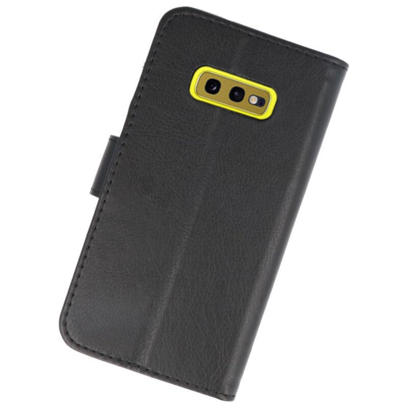 Bookstyle Wallet Taske Etui til Samsung S10e Black