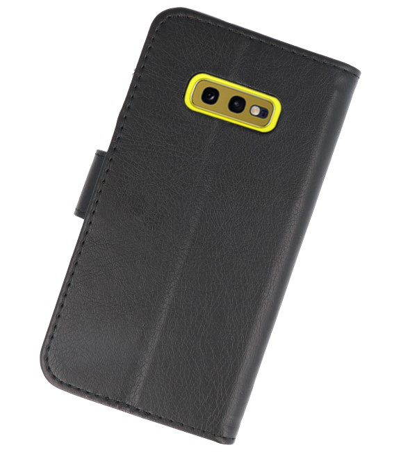 Bookstyle Wallet Cases für Samsung S10e Schwarz