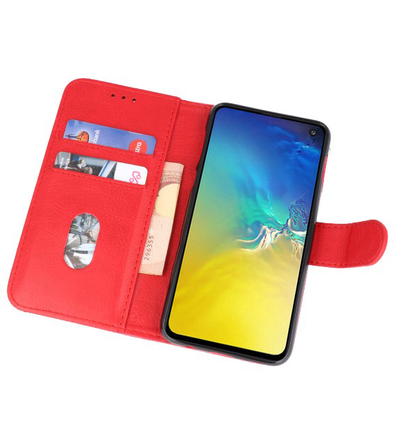 Bookstyle Wallet Cases Hülle für Samsung S10e Red