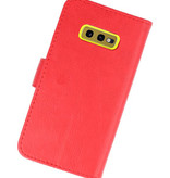 Bookstyle Wallet Cases Case for Samsung S10e Red