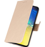 Bookstyle Wallet Cases Case for Samsung S10e Gold