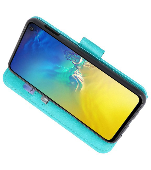 Bookstyle Wallet Cases Hoesje voor Samsung S10e Groen