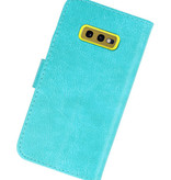 Bookstyle Wallet Cases Hülle für Samsung S10e Green