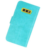 Etuis portefeuille Bookstyle Case pour Samsung S10e Vert