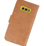 Bookstyle Wallet Cases Hülle für Samsung S10e Brown