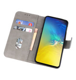 Custodia a portafoglio per Custodia per Samsung S10e Grigio