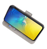 Funda Bookstyle Estuches para Samsung S10e Gris
