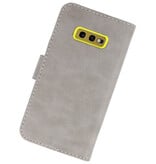 Custodia a portafoglio per Custodia per Samsung S10e Grigio
