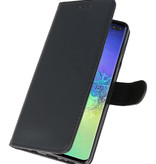 Custodia a portafoglio per Custodia per Samsung S10 Plus nera