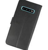 Custodia a portafoglio per Custodia per Samsung S10 Plus nera