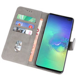 Bookstyle Wallet Cases Case for Samsung S10 Plus Gray