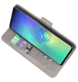 Bookstyle Wallet Cases Case for Samsung S10 Plus Gray