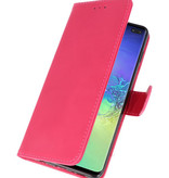 Etuis portefeuille Bookstyle Etui pour Samsung S10 Plus Rose