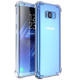 Shockproof transparent TPU case for Galaxy S8 with packaging