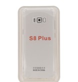 Stødsikker transparent TPU-taske til Galaxy S8 Plus med emballage