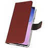 Wallet Cases Hoesje voor Samsung Galaxy S10 Bruin