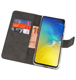 Wallet Cases Hülle für Samsung Galaxy S10e Schwarz