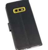 Wallet Cases Hoesje voor Samsung Galaxy S10e Zwart