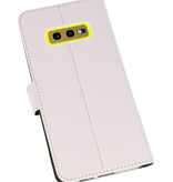 Wallet Cases Hoesje voor Samsung Galaxy S10e Wit