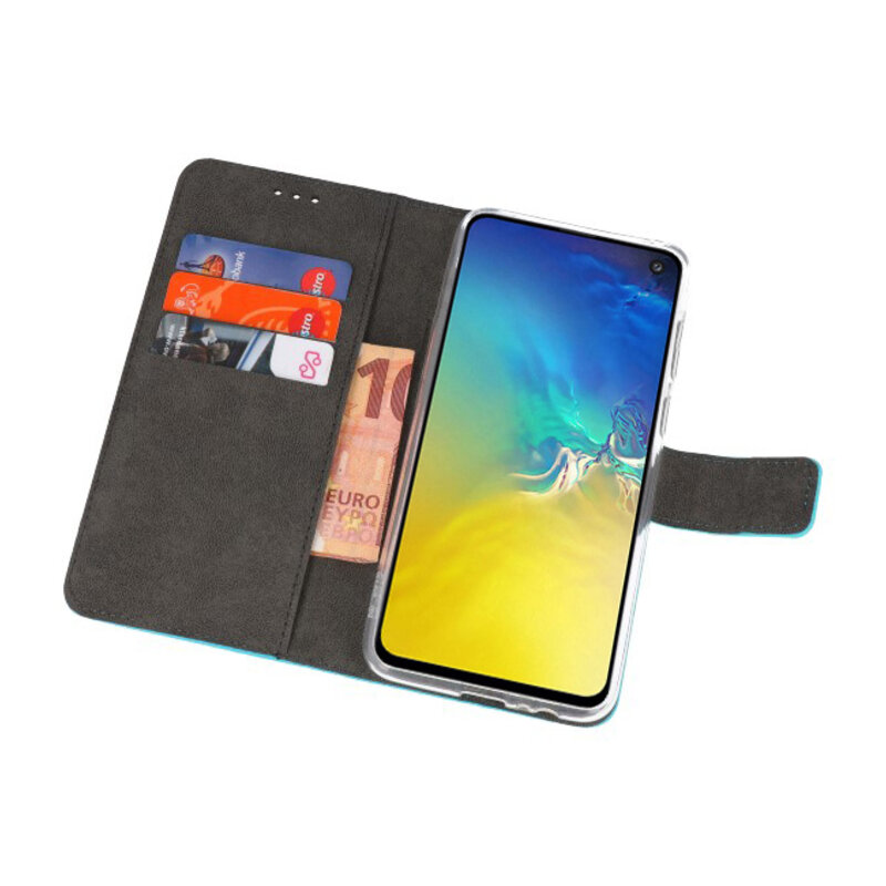 Funda Cartera Funda para Samsung Galaxy S10e Azul