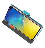 Wallet Cases Hoesje voor Samsung Galaxy S10e Blauw