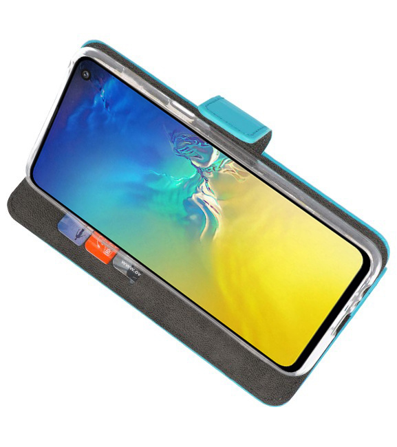 Veske Tasker Etui til Samsung Galaxy S10e Blue