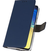 Funda Cartera Funda para Samsung Galaxy S10e Azul Marino