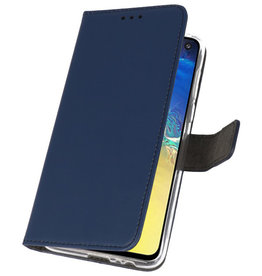 Veske Tasker Etui til Samsung Galaxy S10e Navy