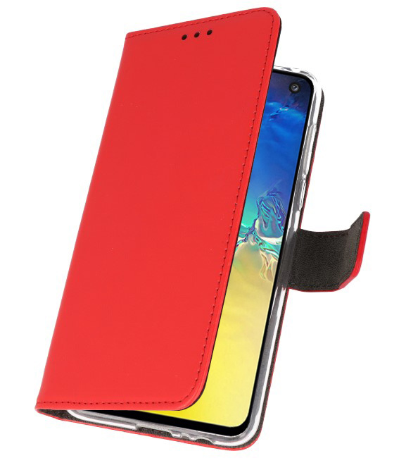 Custodia a Portafoglio per Samsung Galaxy S10e Rosso