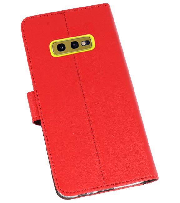 Etuis portefeuille Etui pour Samsung Galaxy S10e Rouge