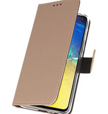 Etuis portefeuille Etui pour Samsung Galaxy S10e Gold