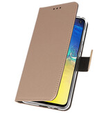 Wallet Cases Hülle für Samsung Galaxy S10e Gold