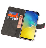 Wallet Cases Hülle für Samsung Galaxy S10e Pink