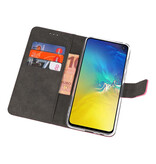 Funda Cartera Funda para Samsung Galaxy S10e Rosa