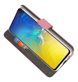 Funda Cartera Funda para Samsung Galaxy S10e Rosa