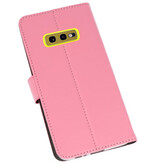 Custodia a Portafoglio per Samsung Galaxy S10e Pink