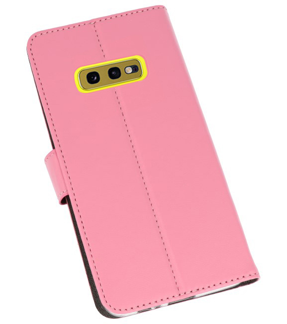 Wallet Cases Hülle für Samsung Galaxy S10e Pink